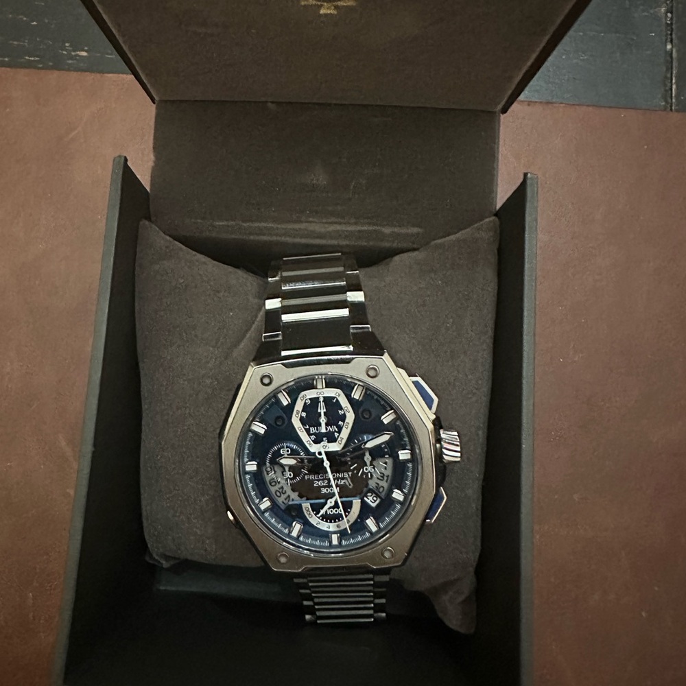 Bulova Precisionist men’s watch 96B349